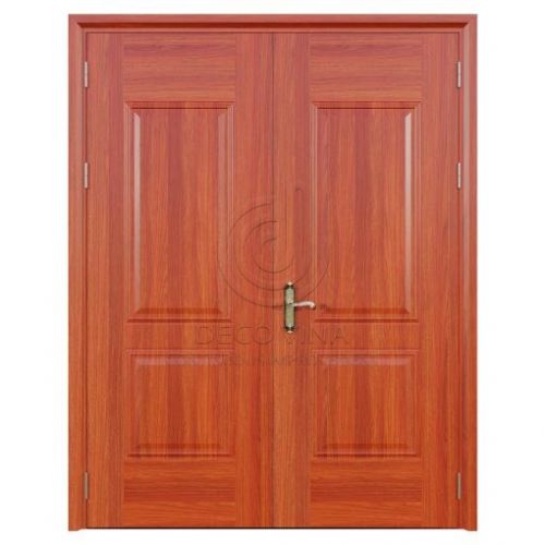 Cửa Thép Vân Gỗ 2 Cánh