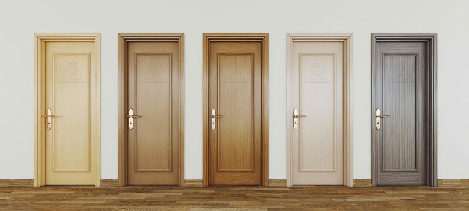 một số màu cửa gỗ laminate