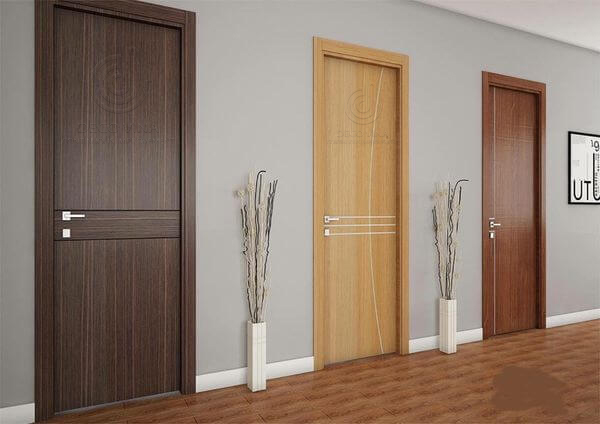 một số mẫu cửa gỗ phủ PVC