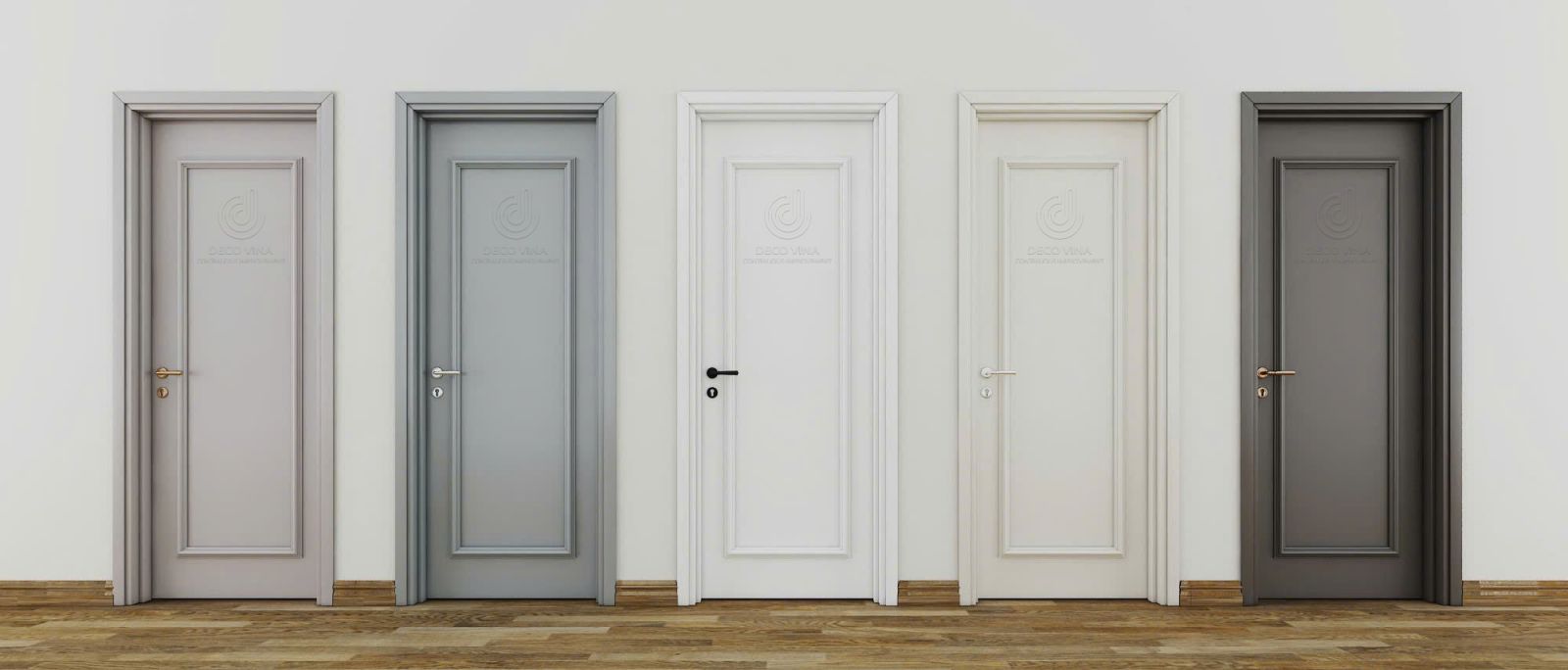 một số màu cửa gỗ sơn bệt