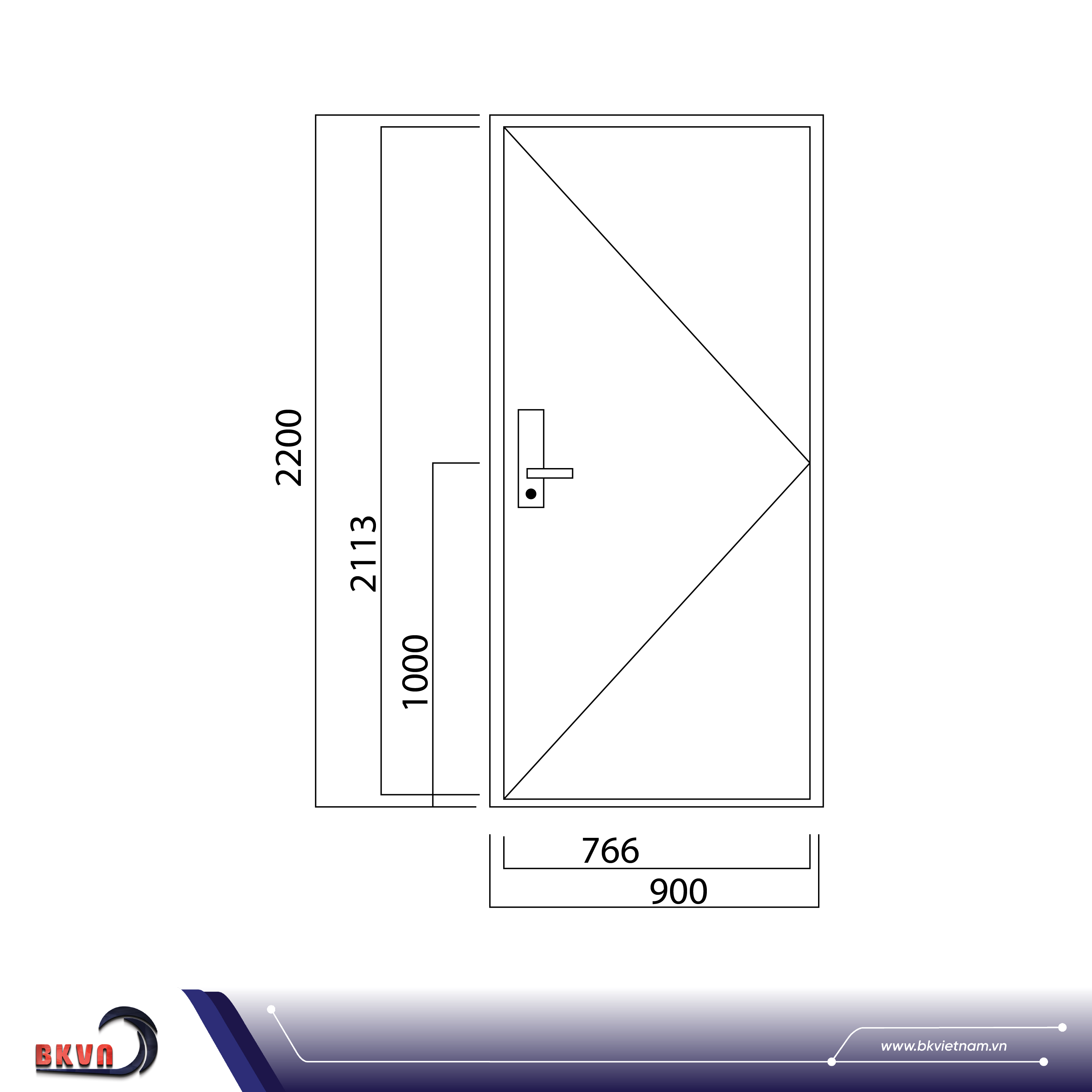 Kích thước cửa chống cháy tiêu chuẩn