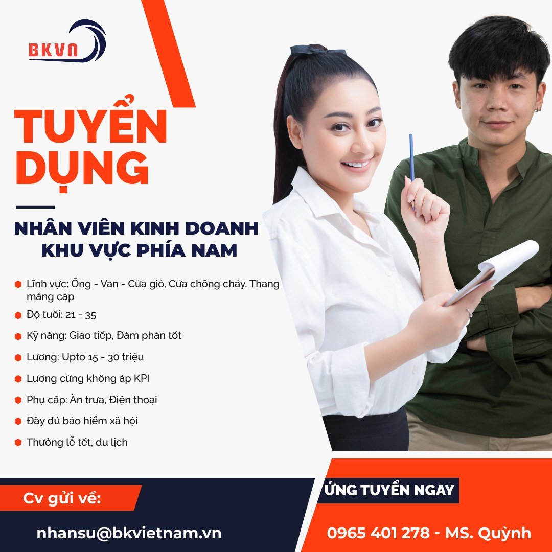 Banner tuyển dụng nhân viên kinh doanh